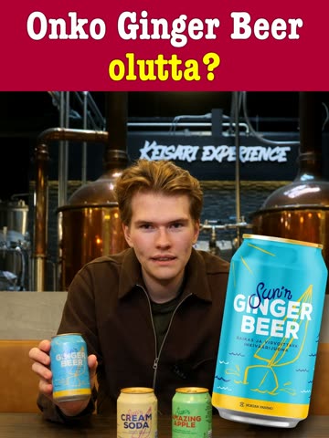 Onko Ginger Beer olutta?